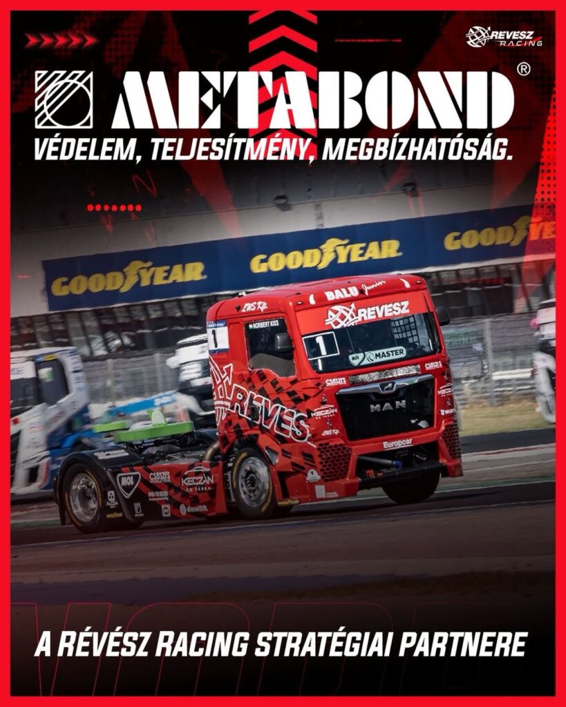 Spoločnosť Metabond Magyarország Kft. a Révész Racing podpísali partnerskú zmluvu na rok 2026.