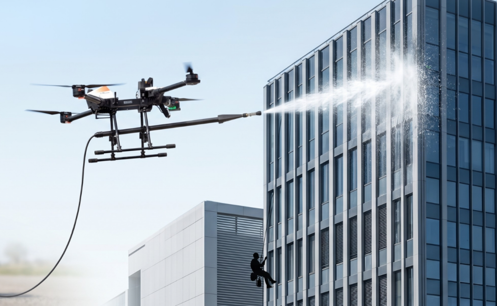 Nahrada priemyselného alpinizmu: Podrobné predstavenie čistiaceho dronu ABZ Innovation C10
